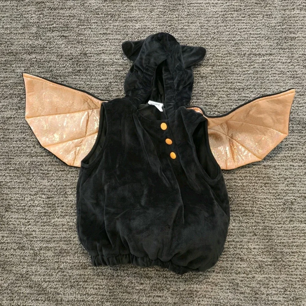 Sz 0-6 M Target Infant Baby plush Bat Halloween Costume
